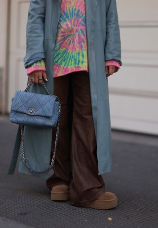 women at Copenhagen Fashion Week carrying vintage it bags to the Fall 2025 shows