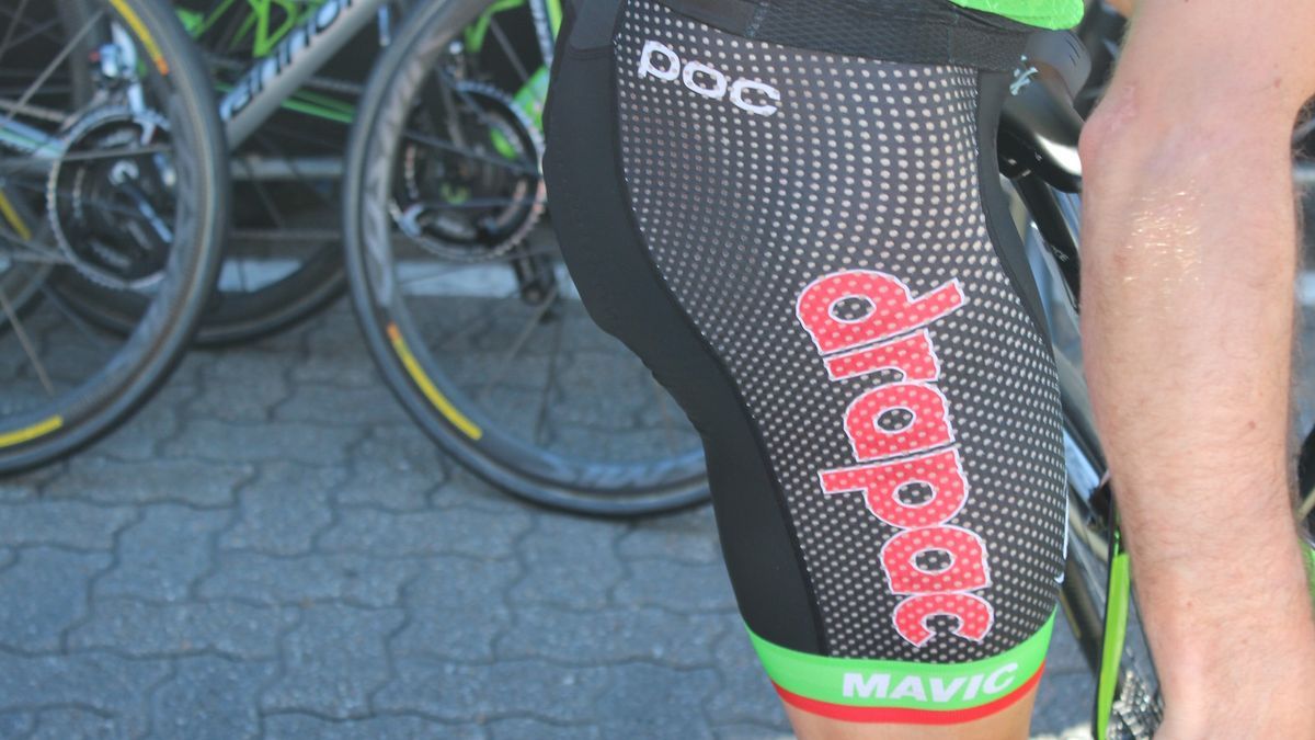 Cannondale-Drapac's new POC shorts have great breathability, but extra suncream is needed