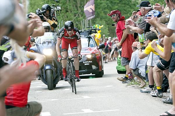 BMC's Cadel Evans had another top 10 performance