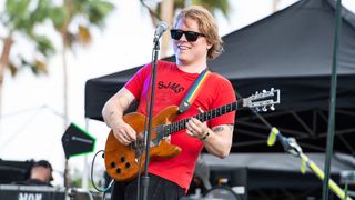 Ty Segall performs during 2019 Coachella Valley Music And Arts Festival on April 20, 2019 in Indio, California.