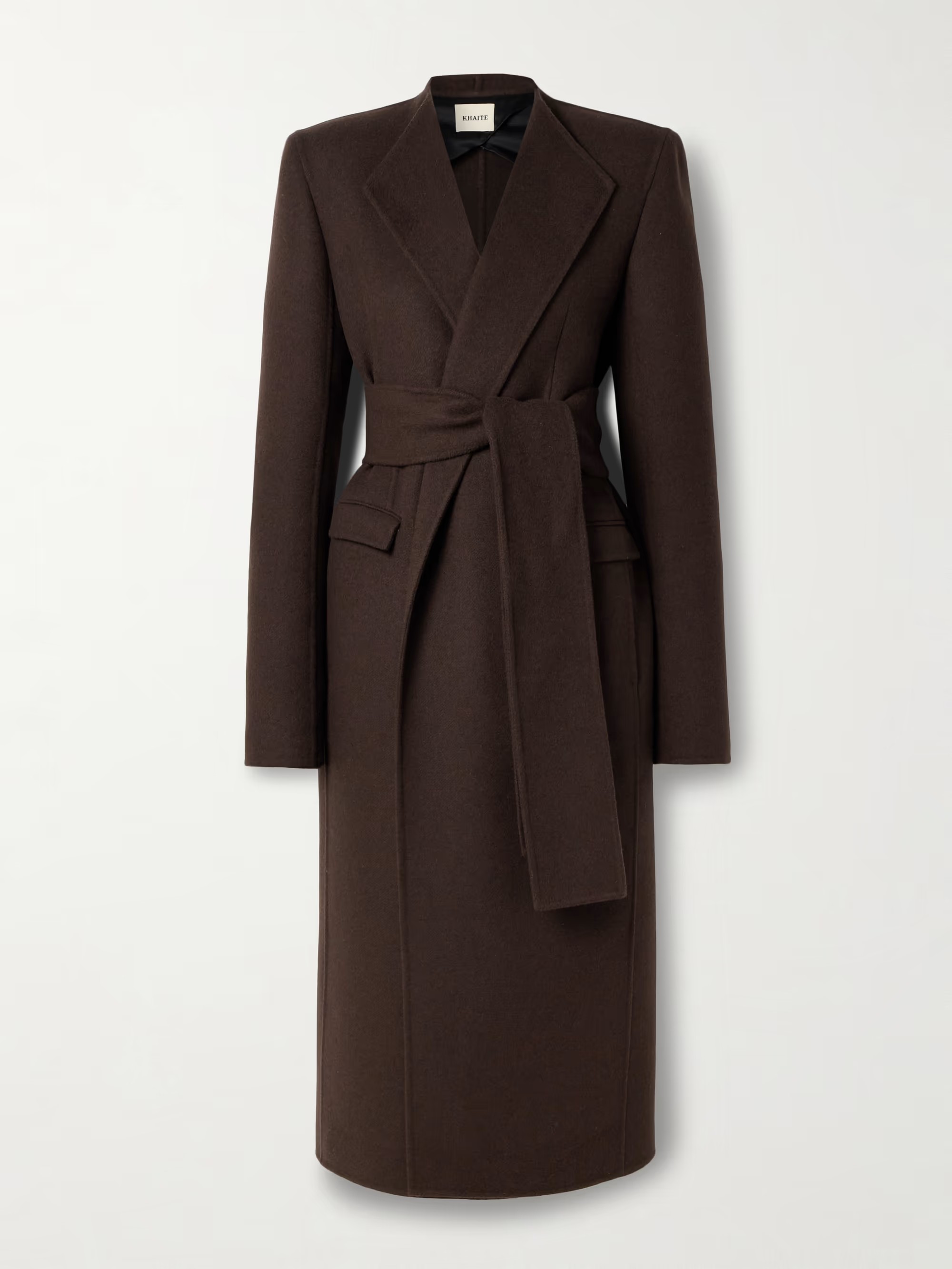 Rothen Oversized Belted Wool Coat