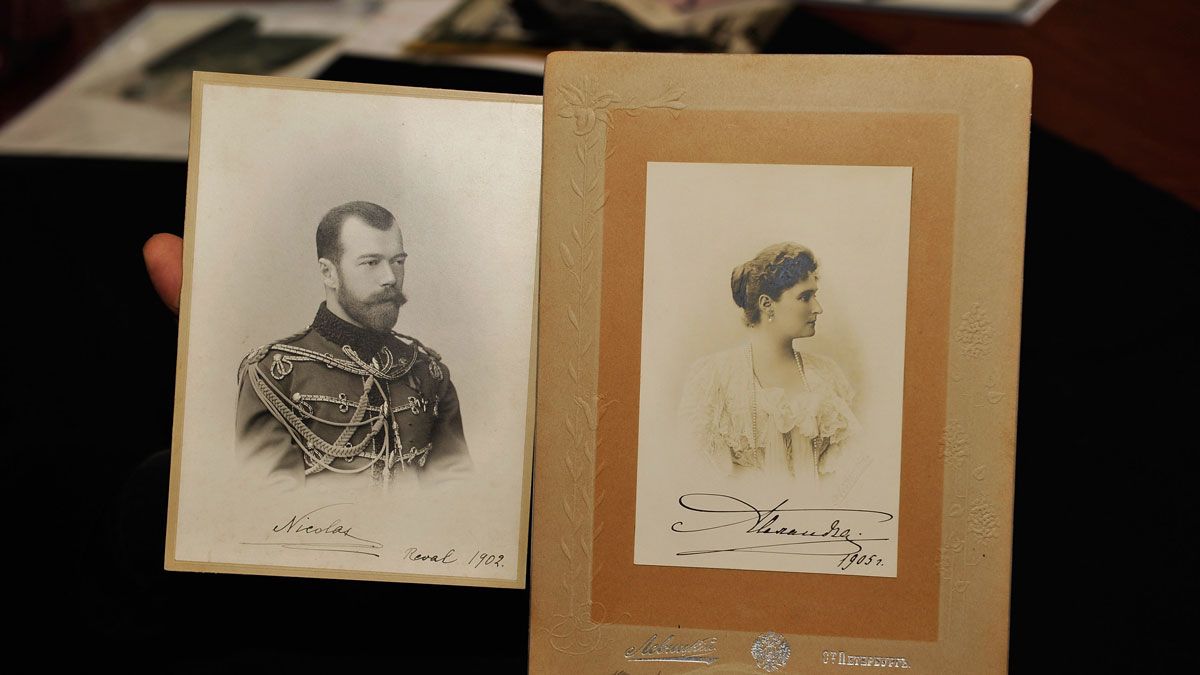 Tsar Nicholas II and Alexandra