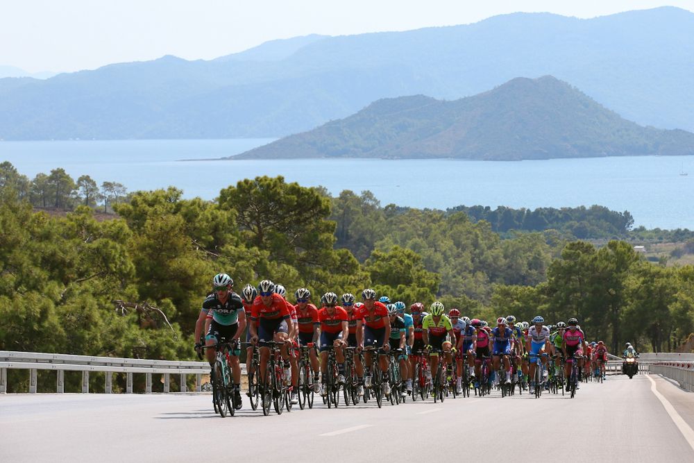 The Tour of Turkey peloton