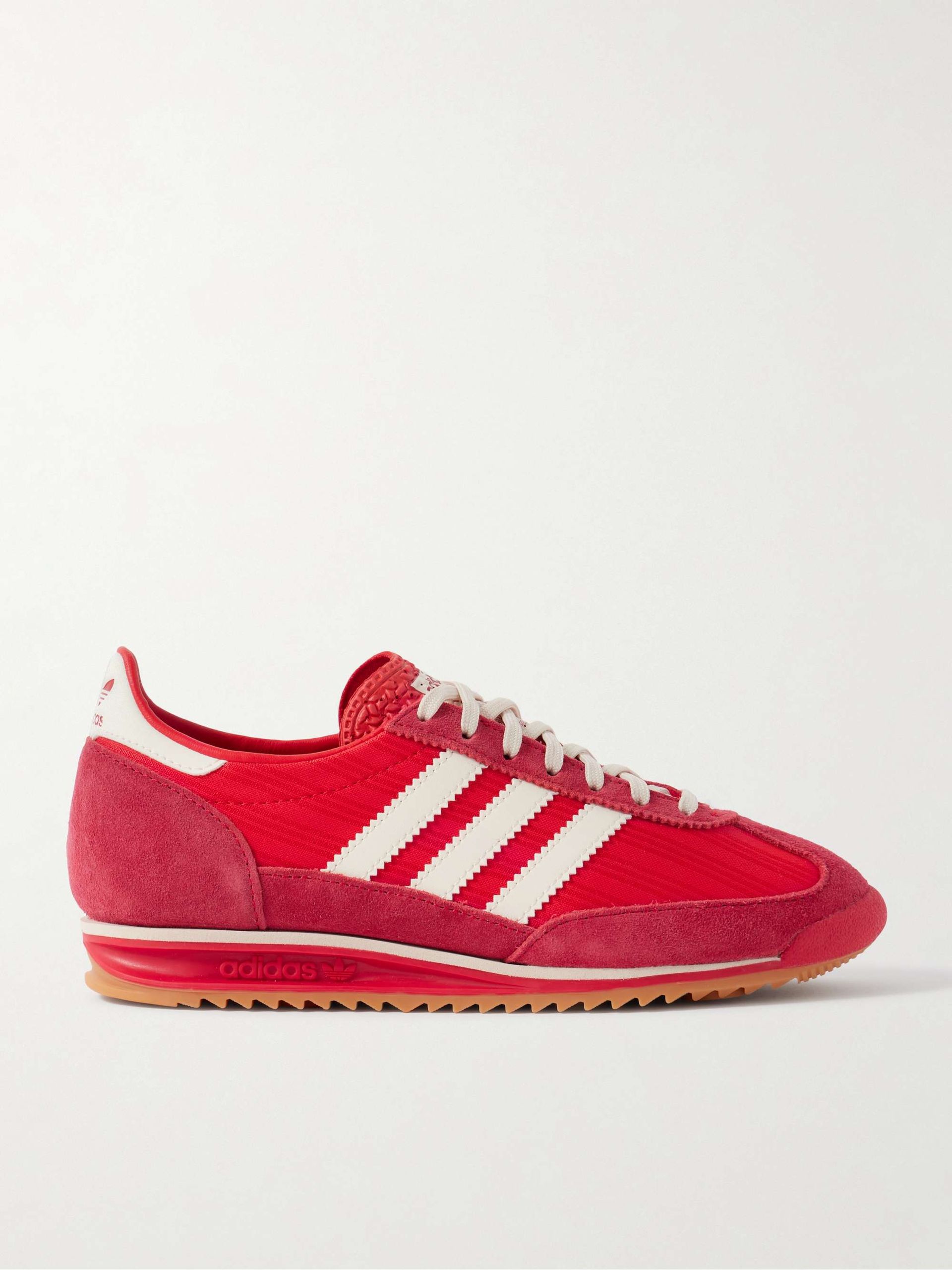 Sl 72 Og Suede and Leather-Trimmed Nylon Sneakers