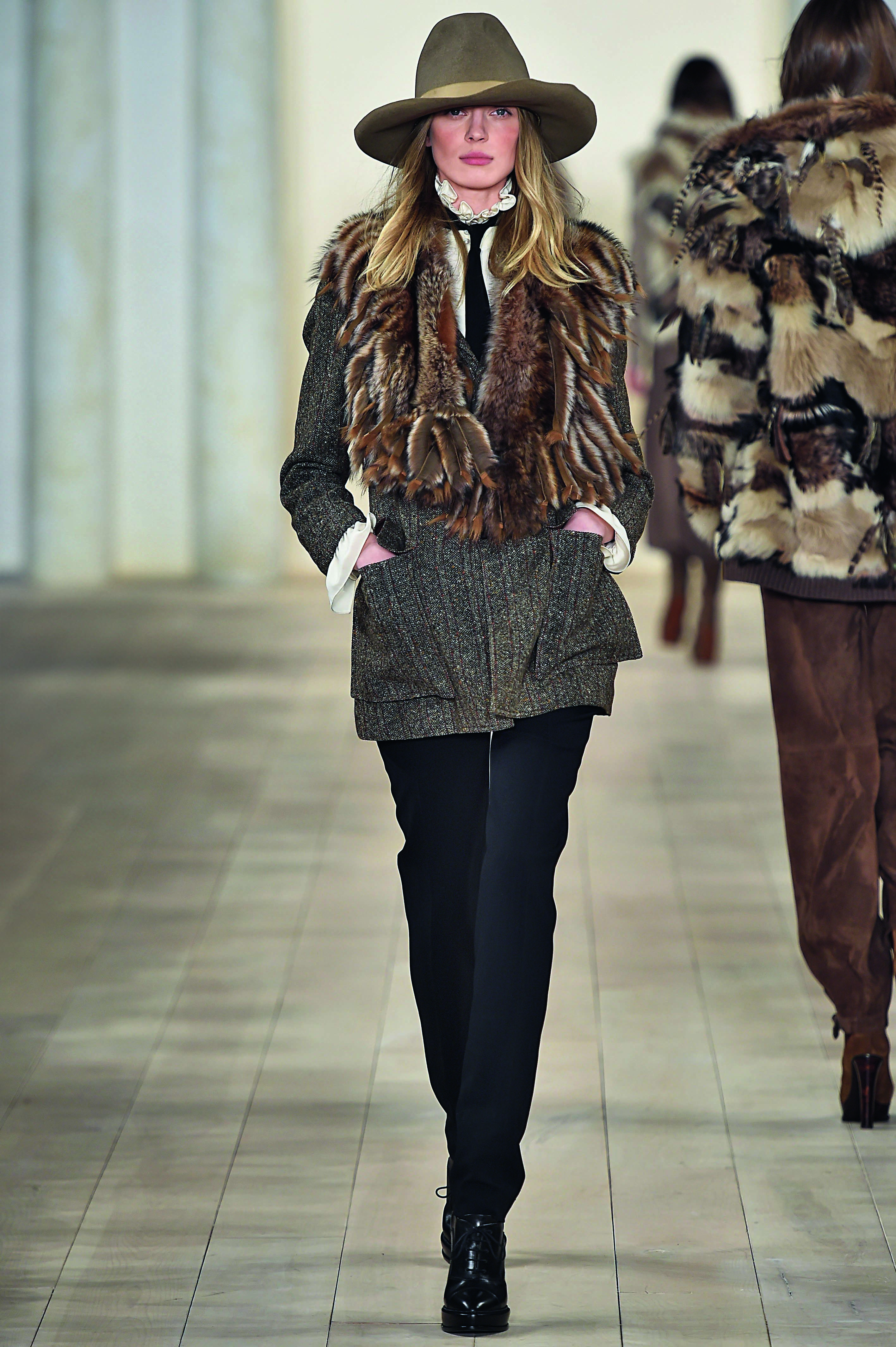ralph lauren runway look