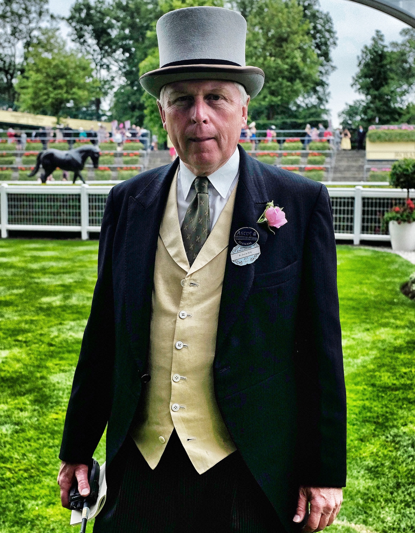 The highly respected equine vet Svend-Erik Kold, pictured, has died aged 69