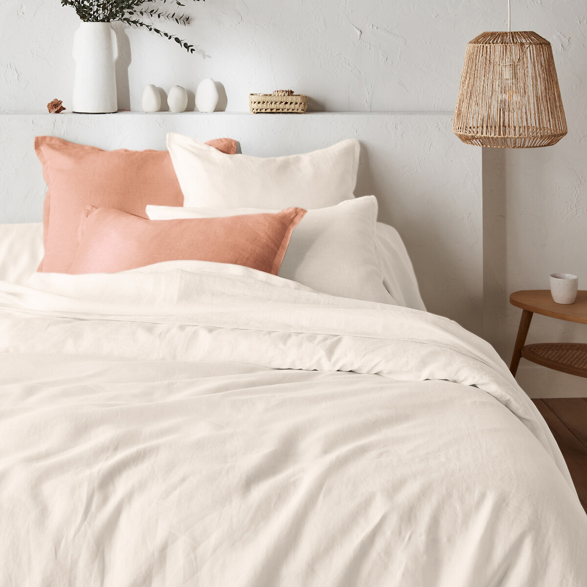Linot Plain 100% Washed Linen Duvet Cover