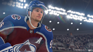 NHL 22 -videopelin kuvakaappaus Mikko Rantasesta