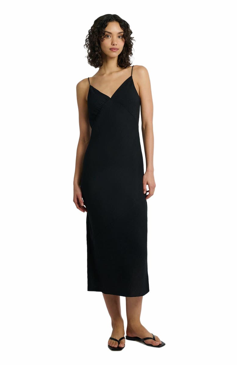 Crinkle Slip Dress