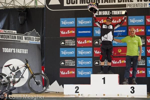 Aaron Gwin (Trek World Racing), World Cup leader