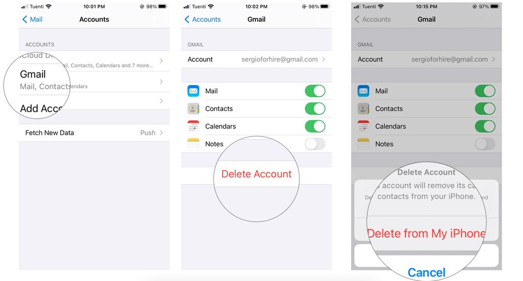 How can you change email account settings for iPhone and iPad | iMore