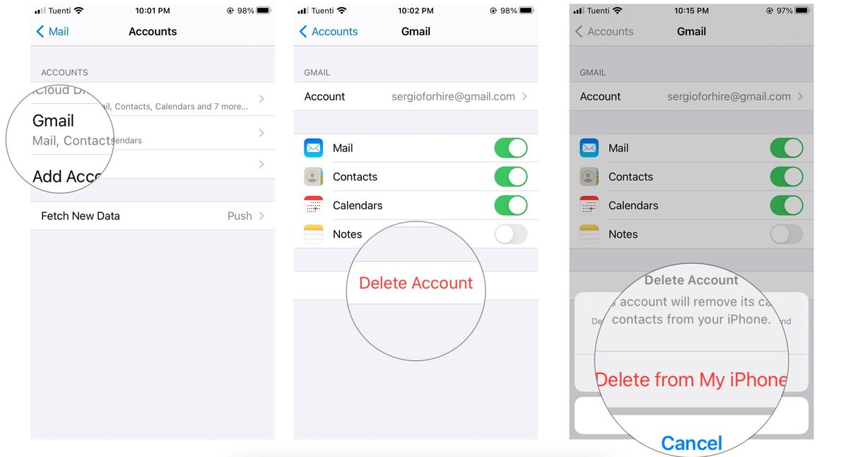 How can you change email account settings for iPhone and iPad | iMore