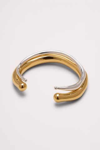 O-Ring Sculpted Cuff - Set of 2