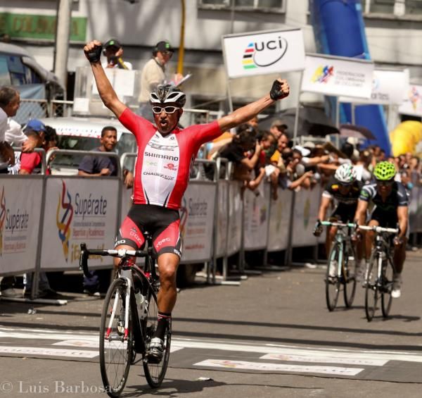 Felix Cardenas Ravelo (Gw Shimano-Chec-Envia) wins the stage