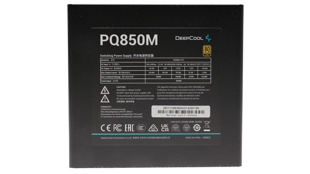Deepcool PQ850M