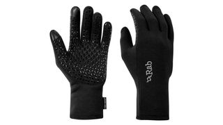 Rab Power Stretch Contact Grip Gloves on white background