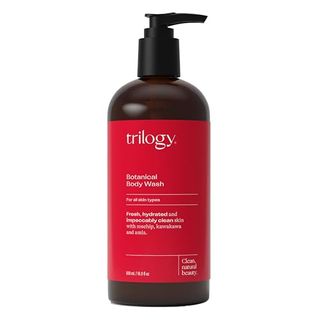 Trilogy Botanical Body Wash - Hydrating Body Wash With Rosehip & Amla, 16.9 Fl Oz (500 Ml)