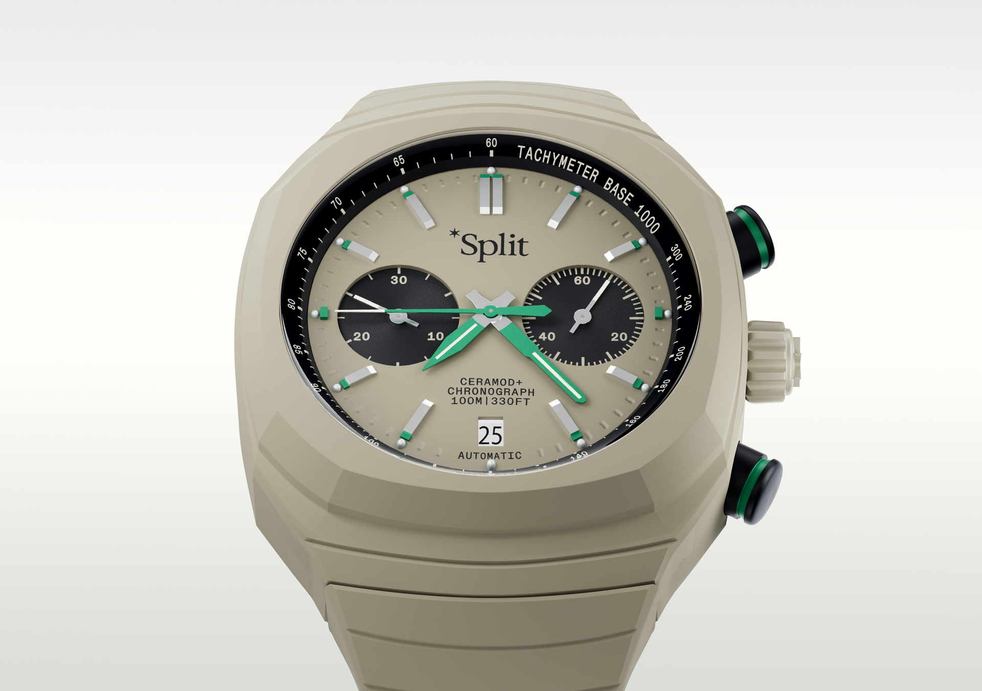 beige watch