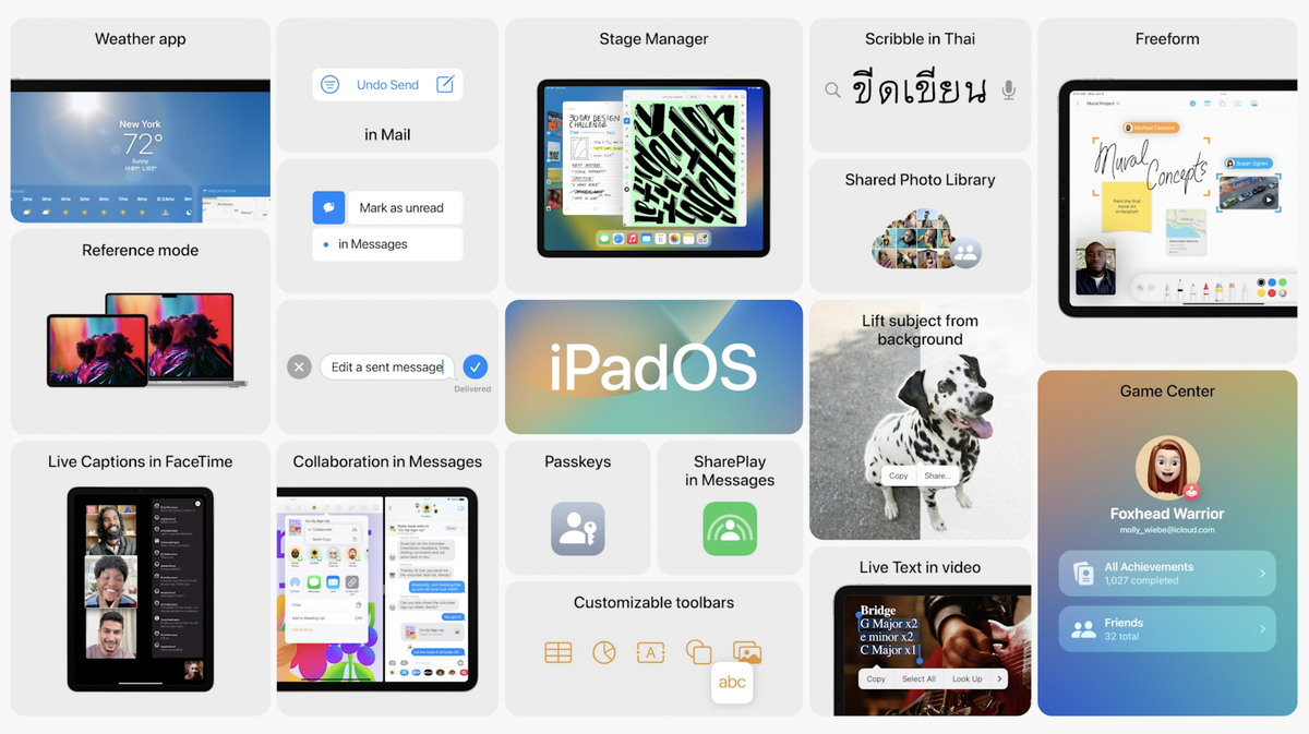 apple ipados 16