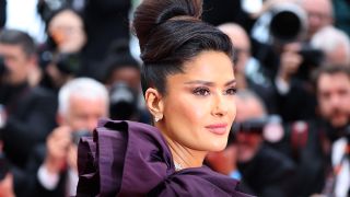 Salma Hayek at the Cannes 2023 Killers of the Flower Moon premiere.