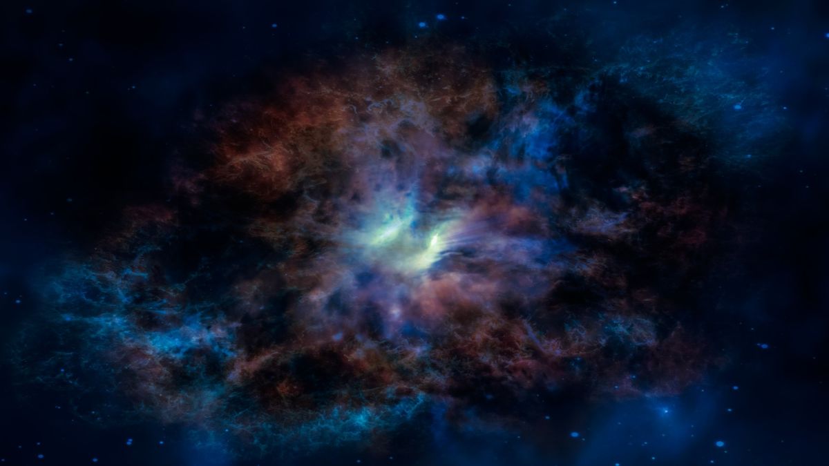 Donkere materie werd 12 miljard jaar geleden voor het eerst ontdekt