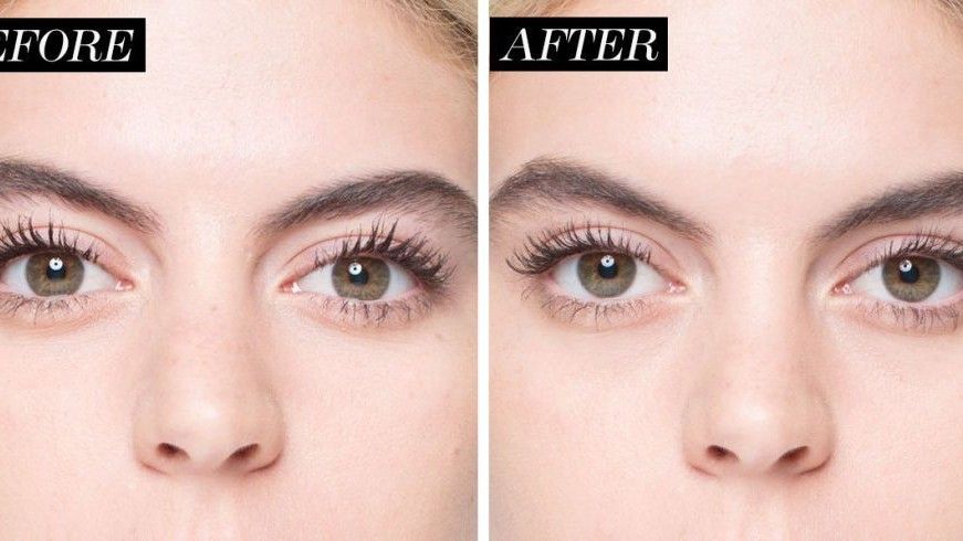 Audrey Hepburn Eyelash Trick - Before &amp; After