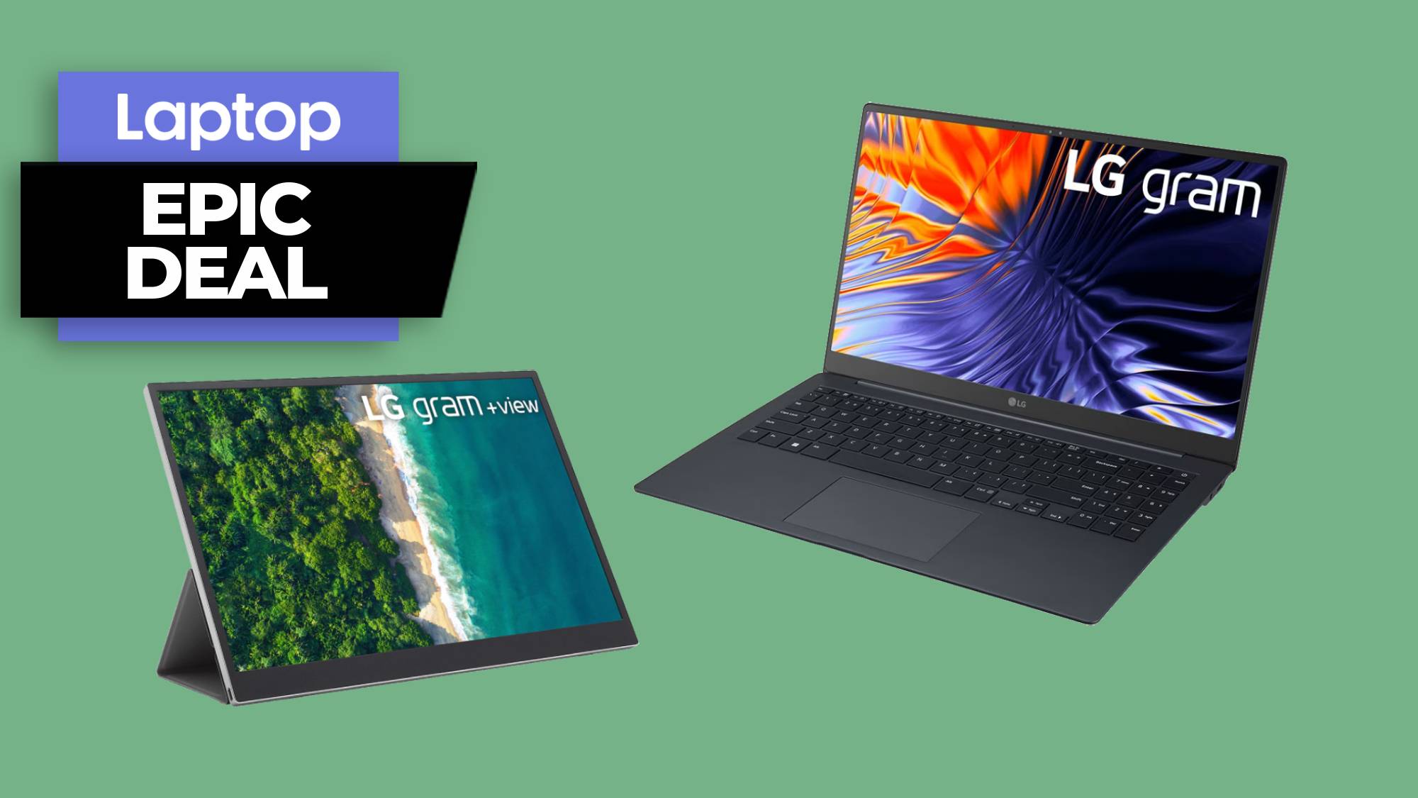 Get a free portable monitor with the purchase of a new LG Gram laptop -   News