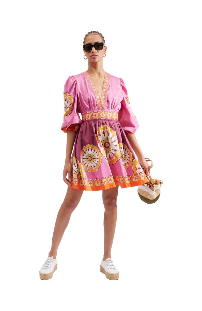 Margherita Dress Napoli Plates Placée Pink