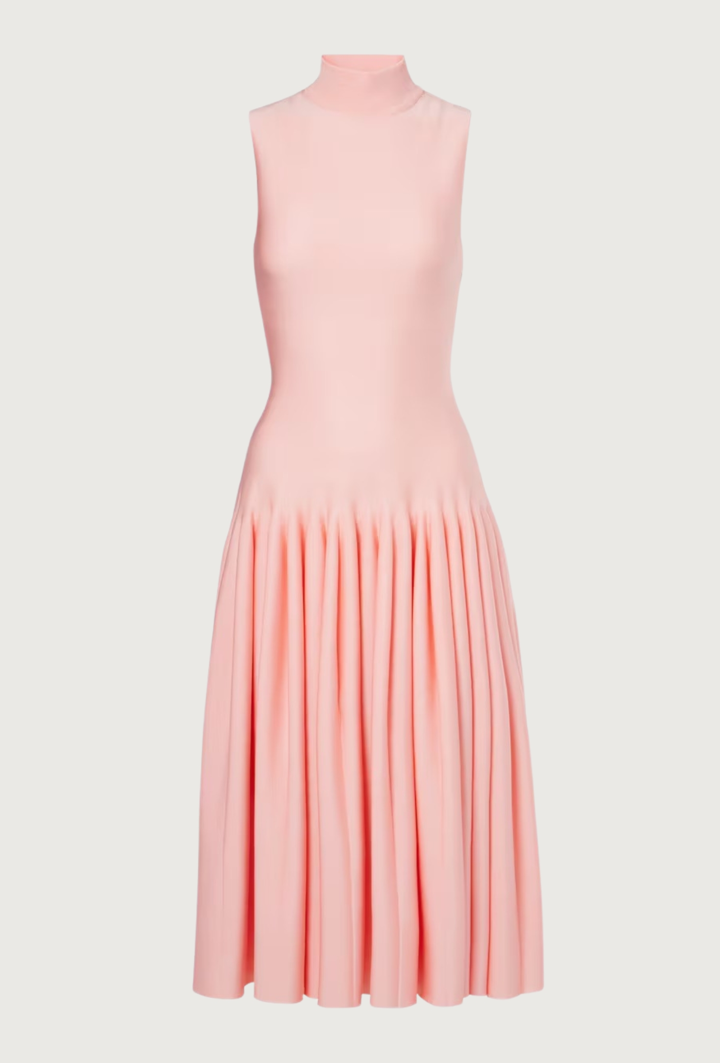 Godet Midi Dress