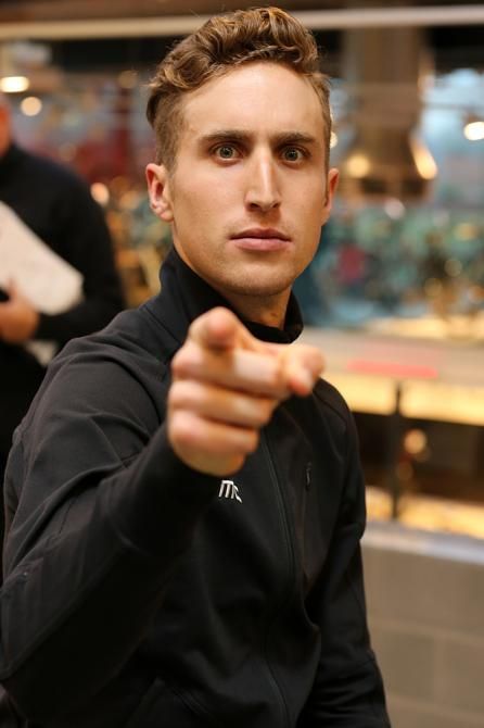 Taylor Phinney is on point at the BMC presentation