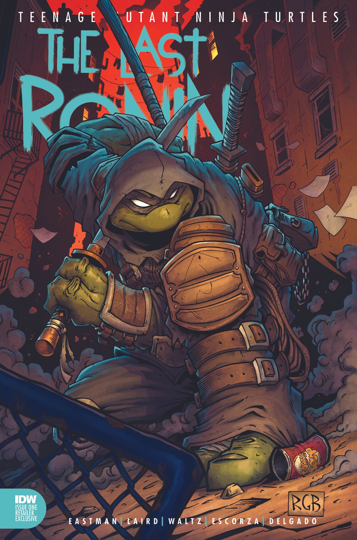 TMNT: The Last Ronin #1 cover