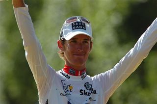 Best young rider Andy Schleck (Saxo Bank)