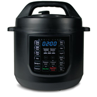 Magic Chef 9-in-1 6 Qt. Matte Black Electric Multi-Cooker with Recipe Book | Was $99.99, now $59.99 at The Home Depot