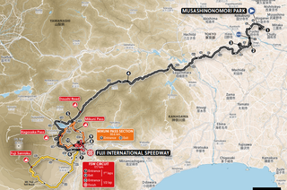 Men's Road Race Route for the 2020 Tokyo Olympic Games