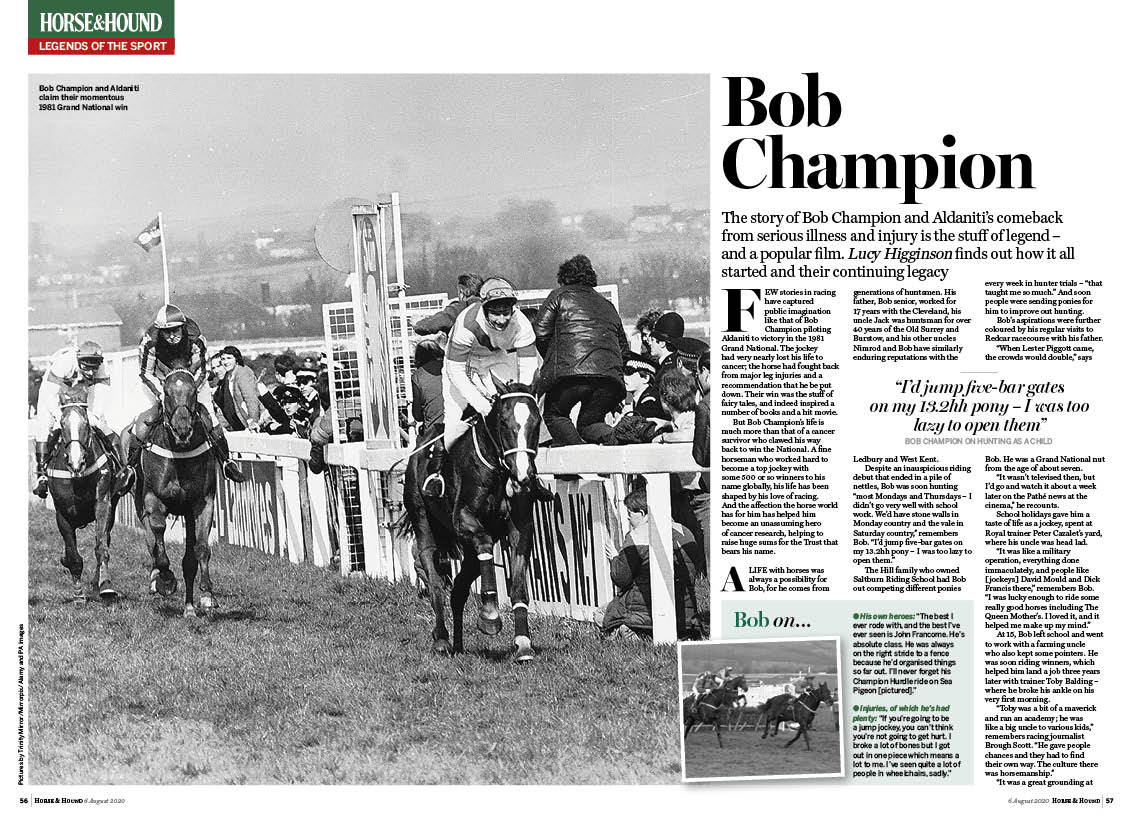 FT 6pp Legend Bob Champion