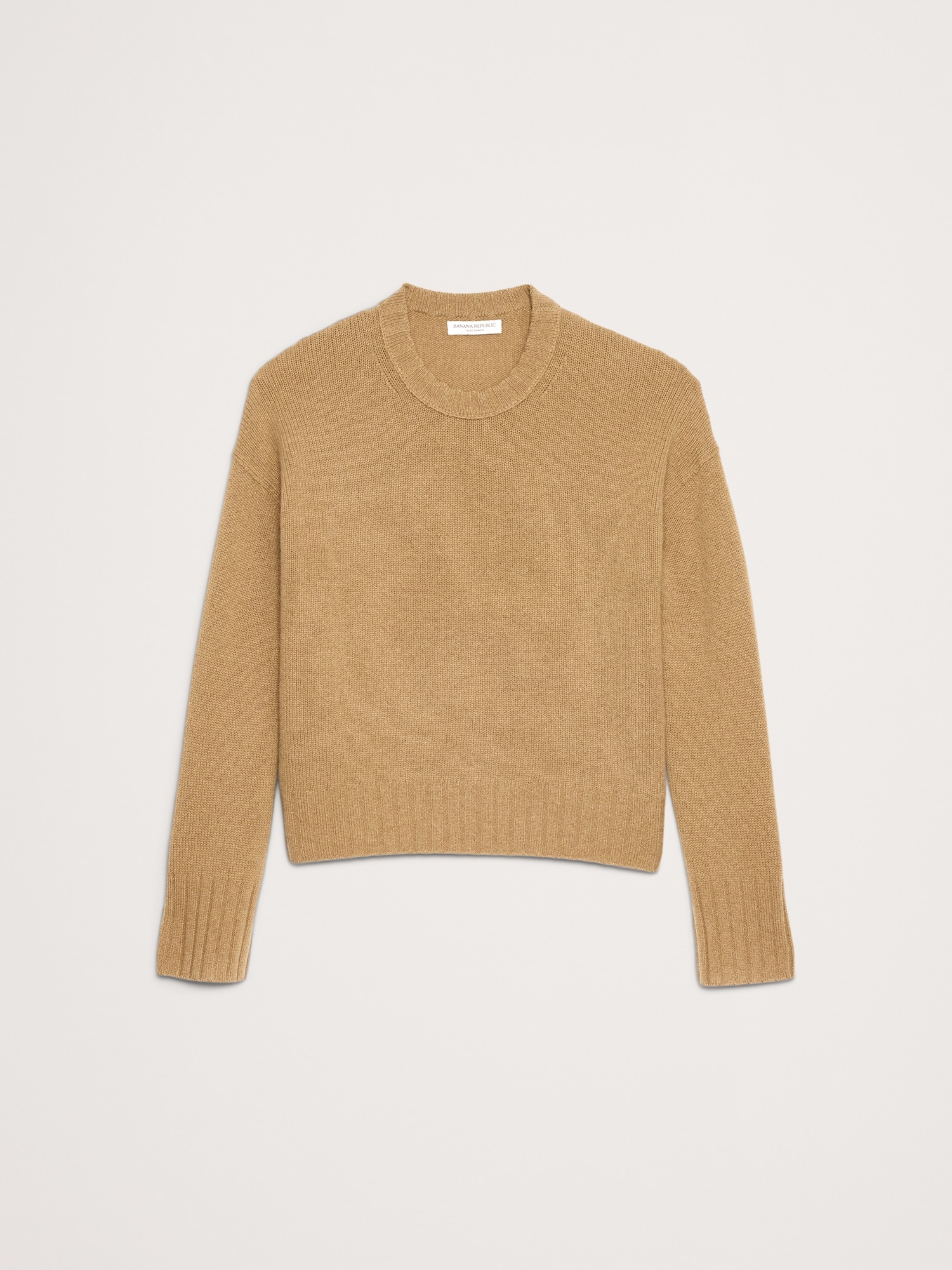 Midweight Cashmere Crew-Neck Sweater