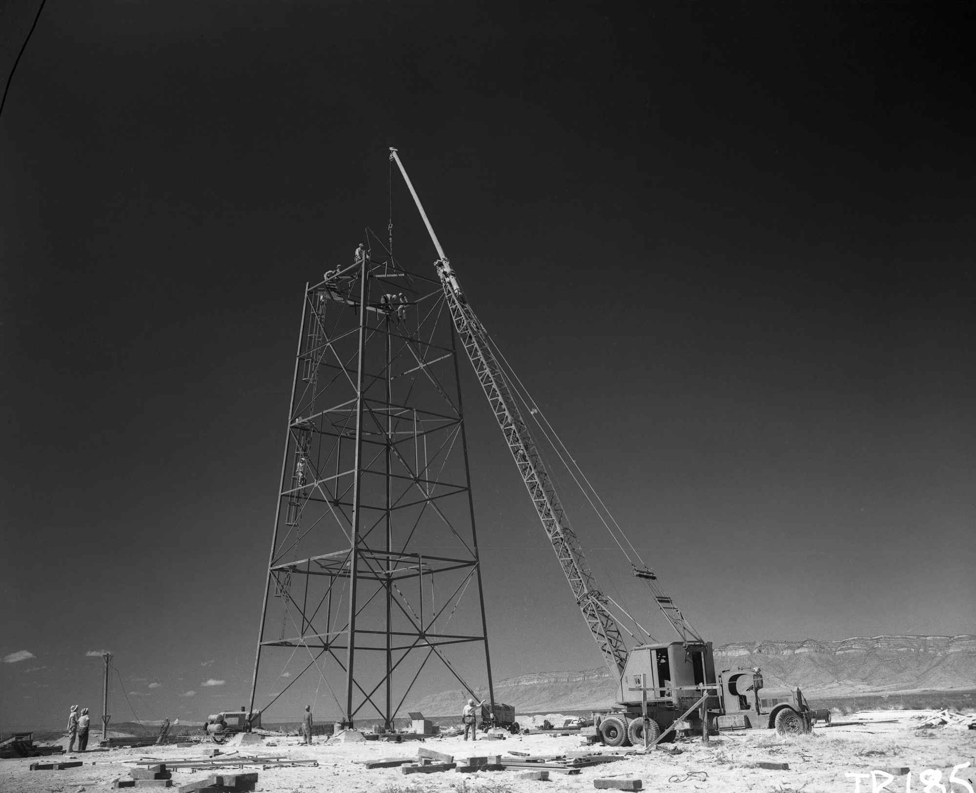 Photo from Trinity Nuclear Test site