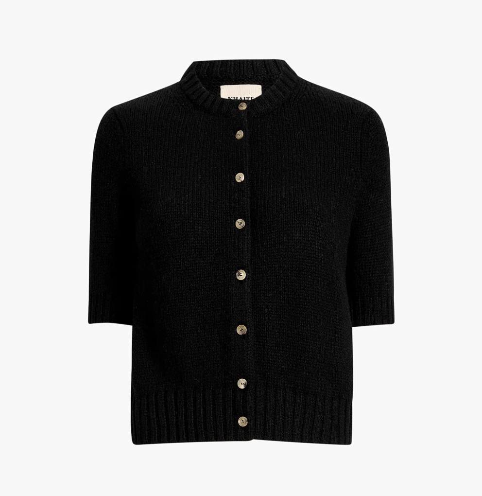 Khaite, Nora Cardigan in Black