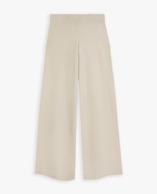 Rise and Fall, Women's Finest Cashmere Wide-Leg Trousers