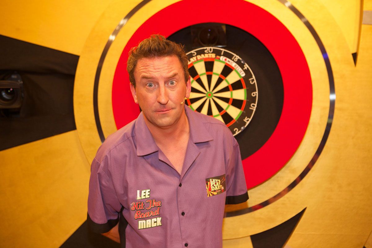 Lee Mack: 'At 17 I was convinced I could become a pro darts player' | News | TV | What's on TV | to Watch