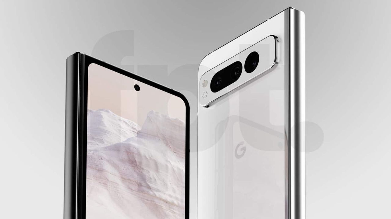 Google Pixel Fold renders