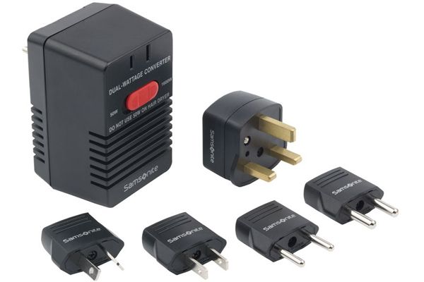 recall, Samsonite, dual-wattage travel converter kits