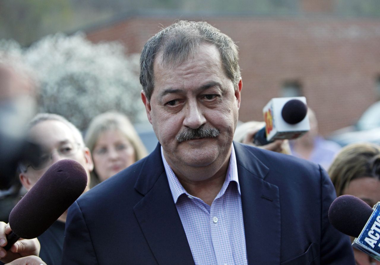 Massey Energy Co., CEO Don Blankenship speaks to reporters about the nation&amp;#039;s deadliest mining disaster since 1984.