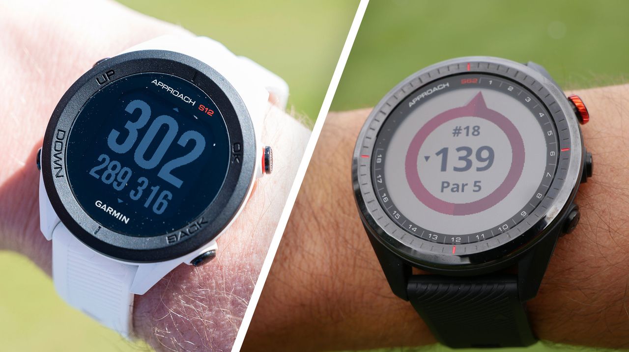 Garmin Approach S12 vs S62 GPS Watch