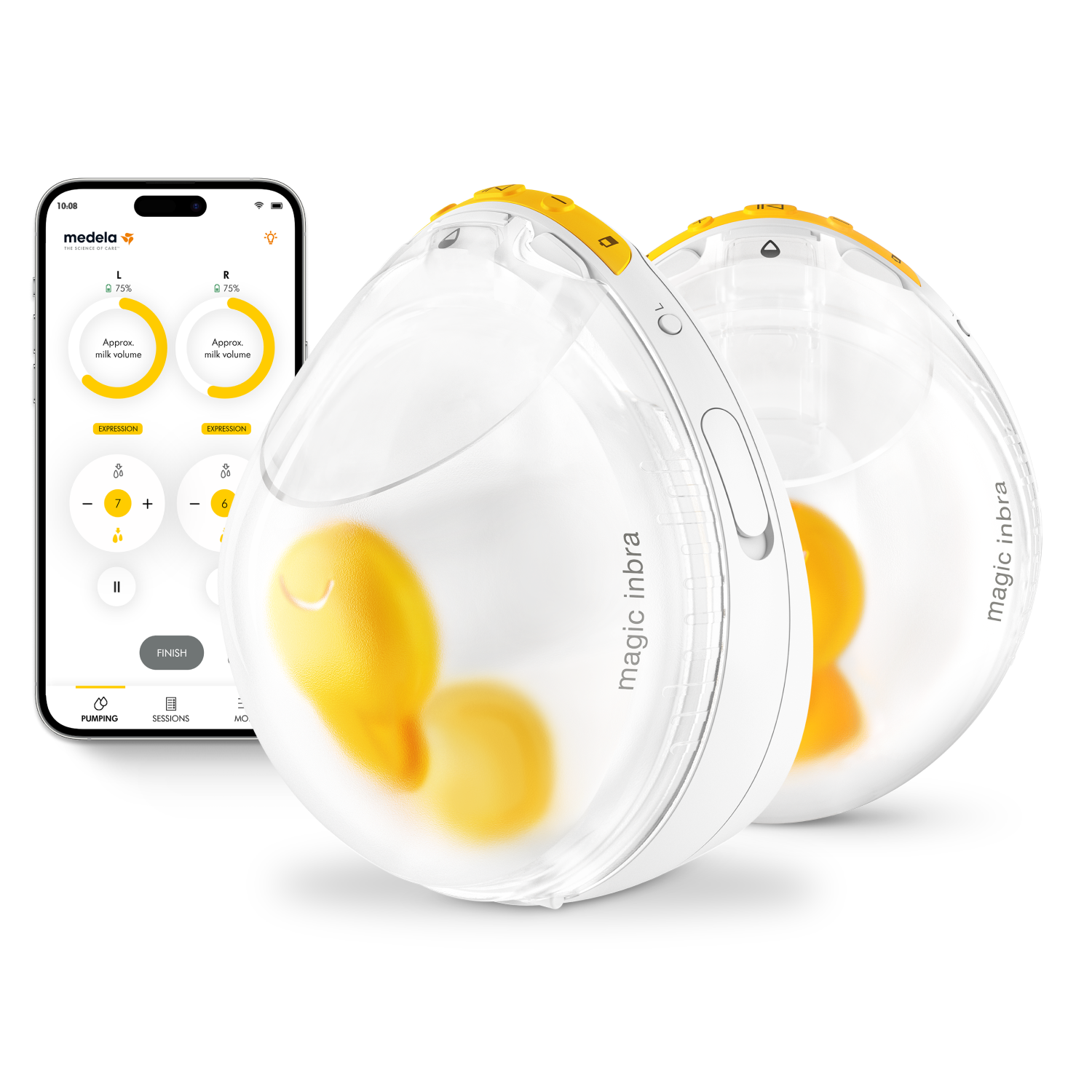 Medela Magic Inbra™ Double Electric Wearable Breast Pump | Medela