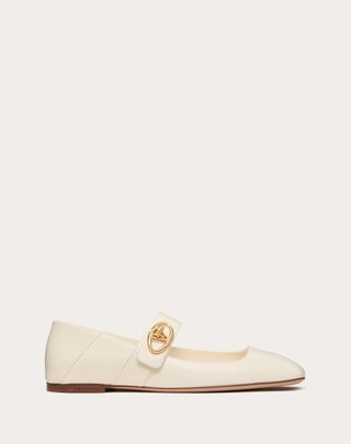 Valentino Garavani, Vlogo Locker Mary-Jane Ballerina in Calfskin