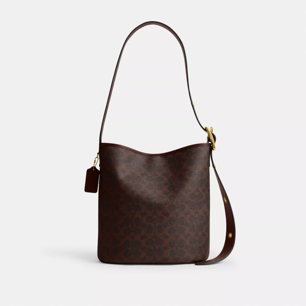 Bleecker Bucket Bag in Signature Canvas