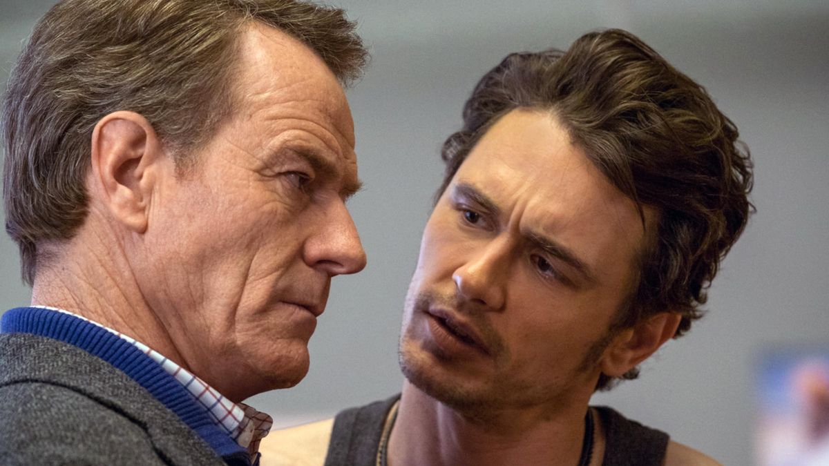 (L-R) Bryan Cranston and James Franco in &quot;Why Him?&quot; (2016)