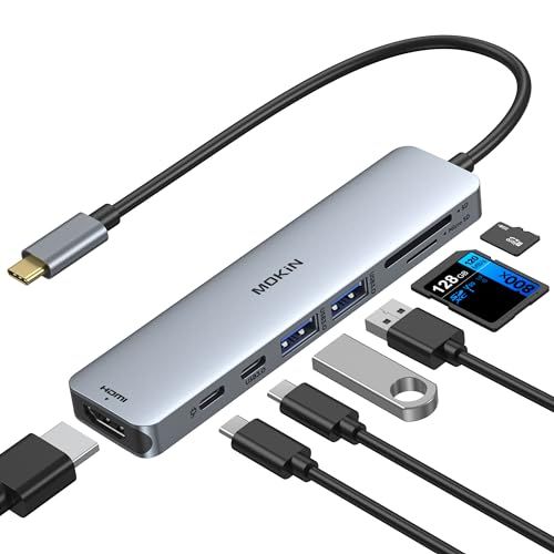7 in 1 USB-C Dongle Mac Adapter