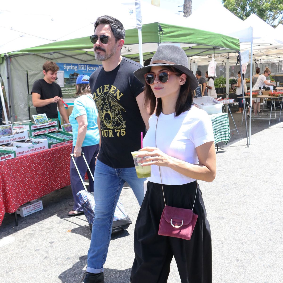 Jenna Dewan and Steve Kazee Went on a Farmers' Market Day Date | Marie ...